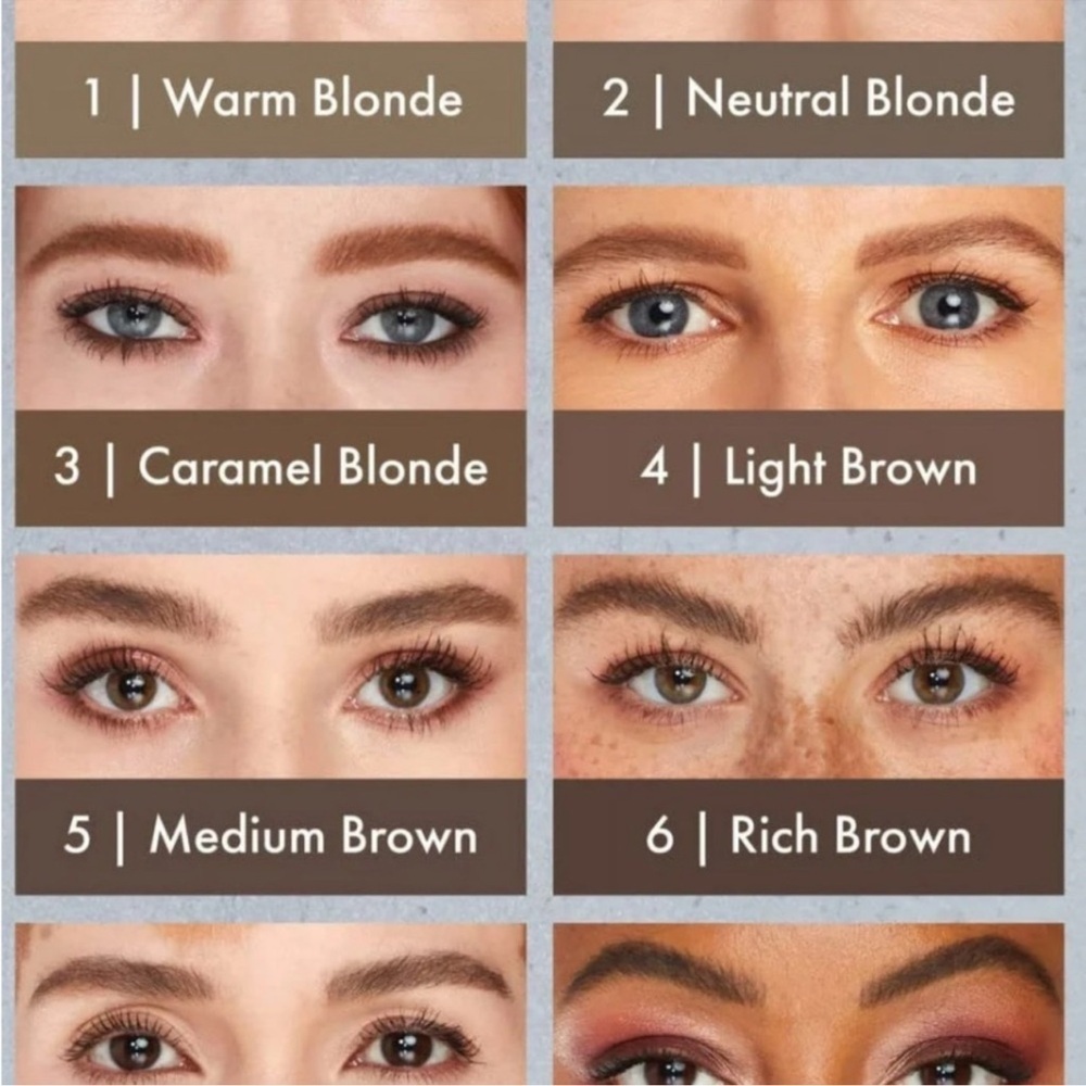 🌿 HUDA BEAUTY #5 Medium Brown #BombBrows Full 'n Fluffy Volumizing Fiber Gel - Picture 5 of 7